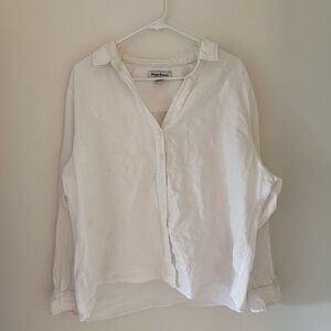 TOMMY BAHAMA LINEN BUTTON UP
